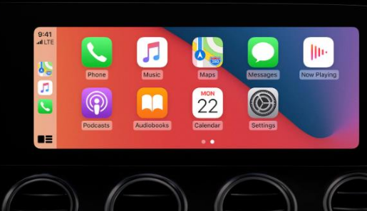 海勃湾apple维修网点分享如何将iPhone连接到CarPlay 